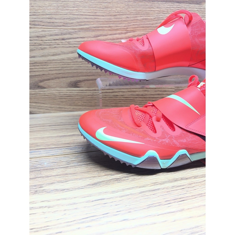 Nike Men 13 Pole Vault Elite Track & Field Jumping Spikes Crimson FZ9649-600 - Picture 2 of 10
